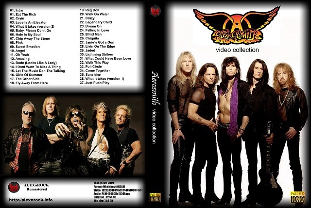 cover Aerosmith Video Collection mkv