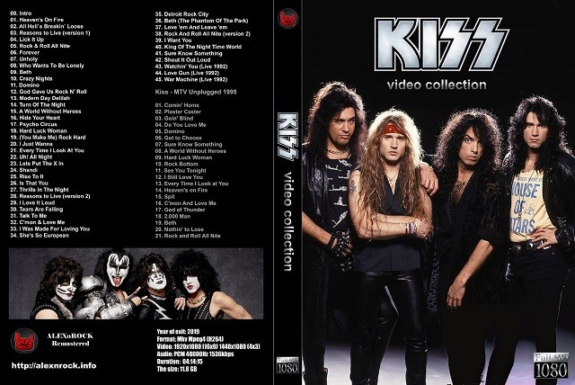 cover Kiss Video Collection mkv