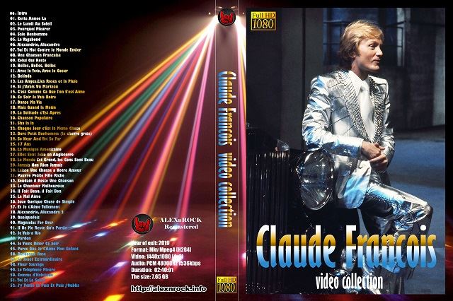 Claude Francois Video Collection
