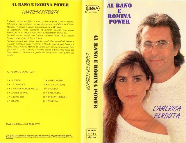 Al Bano Romina Power LAmerica perduta 1993